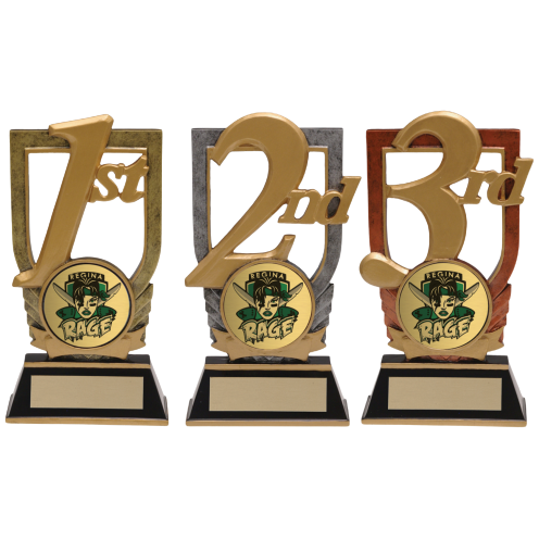 Trophée et gravure DMV
