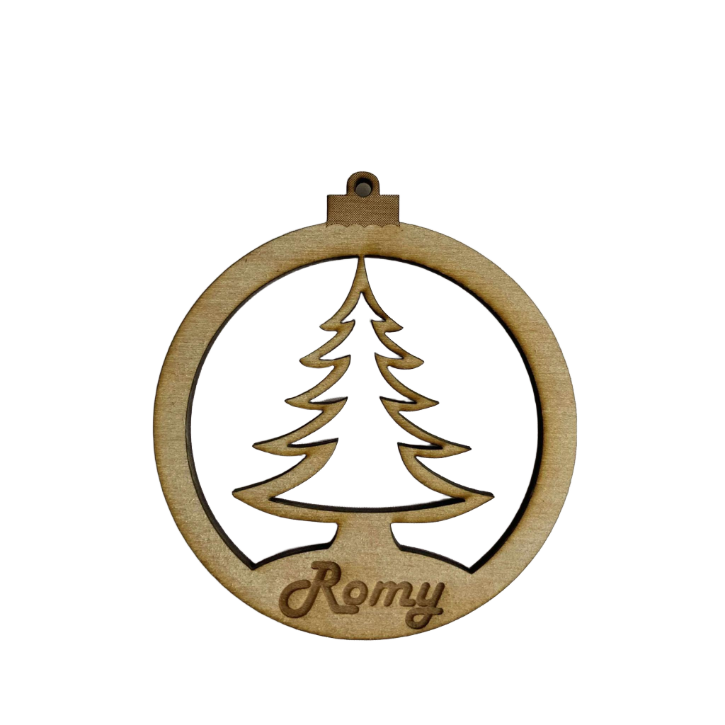 Boule de Noël personnalisable