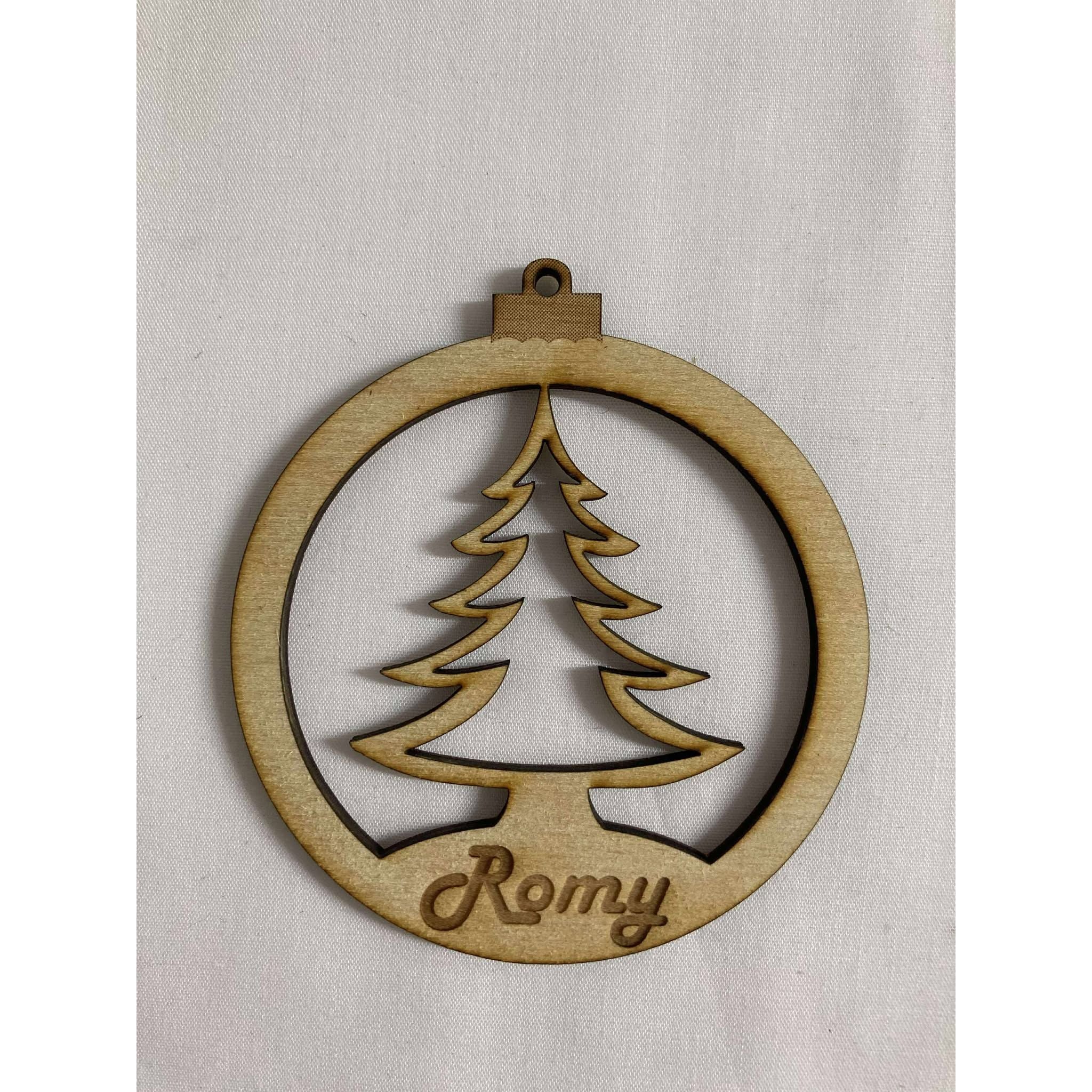 Boule de Noël personnalisable