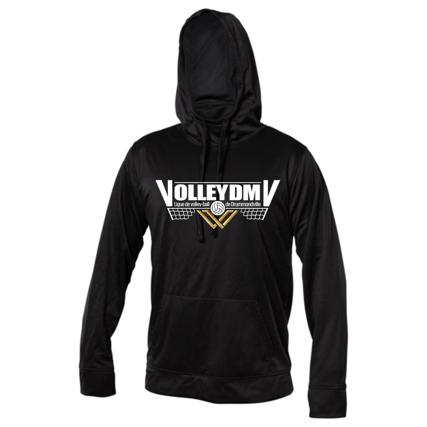 Hoodie polyester (5 couleurs) - Volleyball DMV