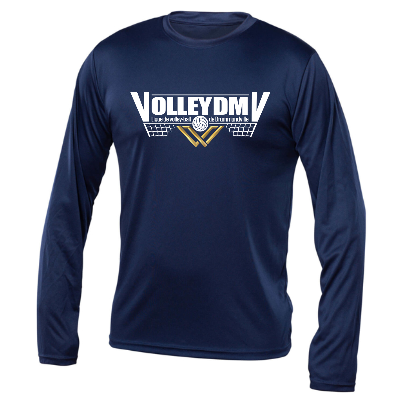 Dry fit manche longue (6 couleurs) - Volleyball DMV