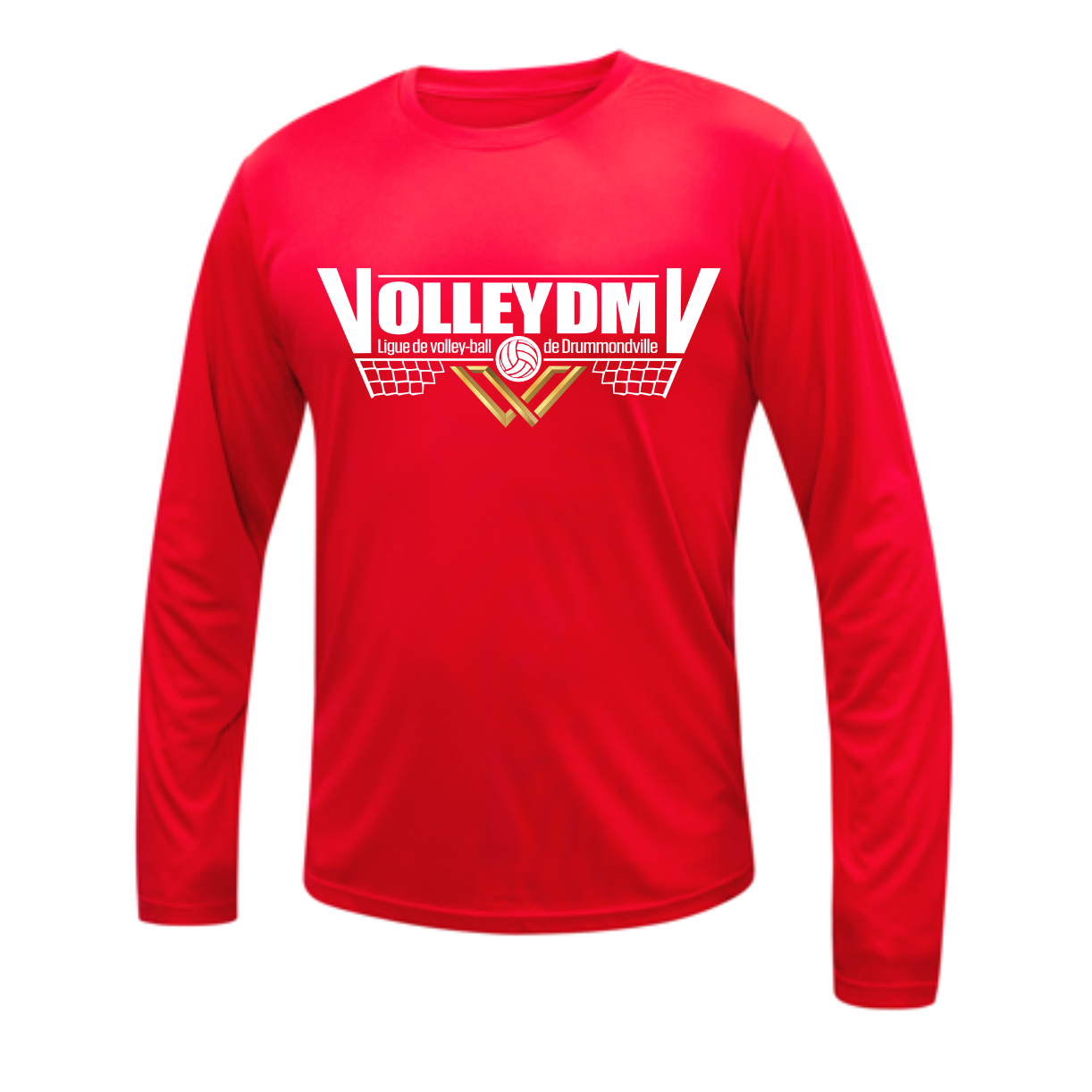 Dry fit manche longue (6 couleurs) - Volleyball DMV