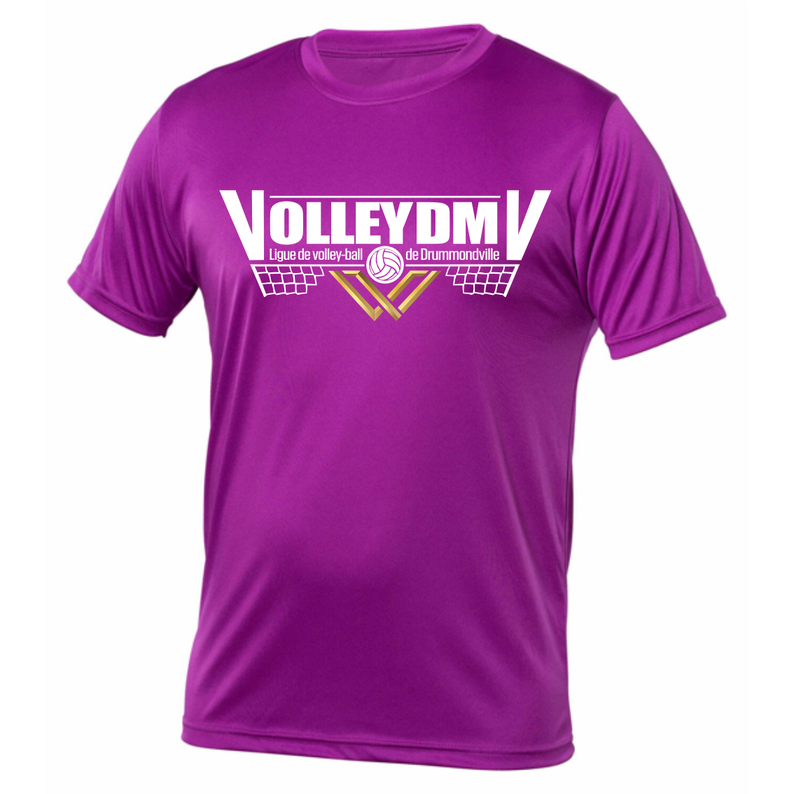 Dry fit Manche courte (7 couleurs) - Volleyball DMV